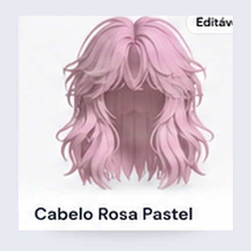 Cabelo Rosa Pastel