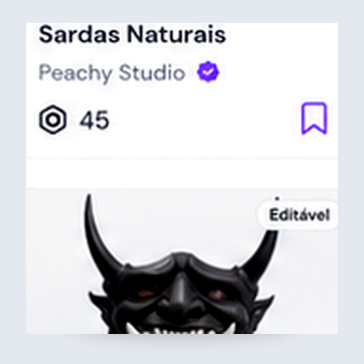 Sardas Naturais Noir