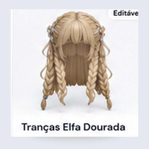 Tranças Elfa Dourada