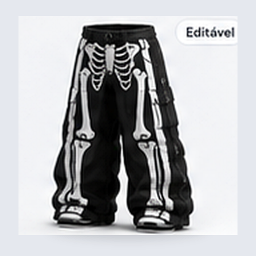 Skeleton Print