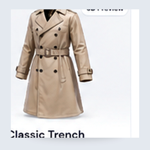 Classic Trench Noir