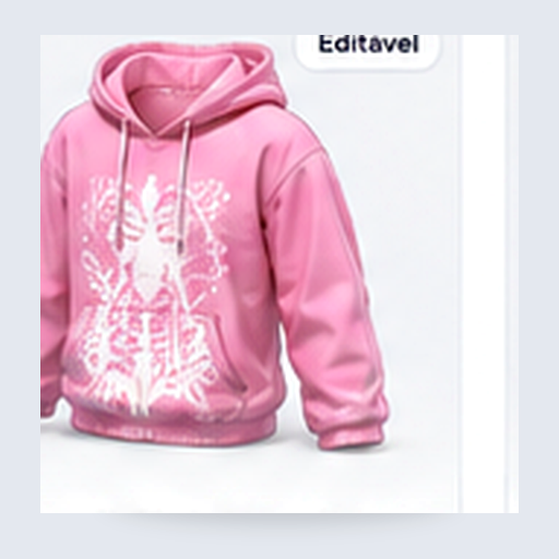 Kawaii Pink Hoodie Noir