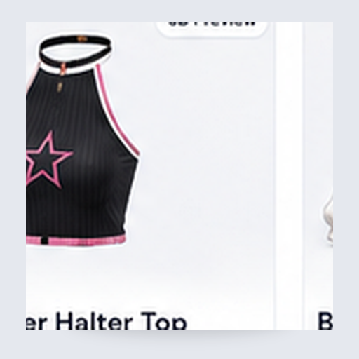Racer Halter Top